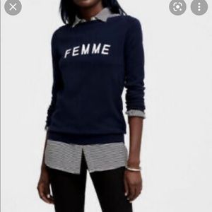 Banana republic femme sweater small